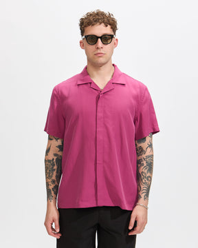 York Ripstop Short Sleeve Shirt in Violet Quartz