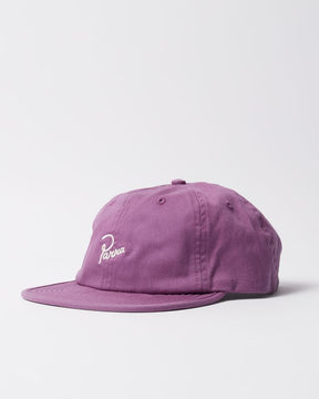 Signature 6 Panel Hat in Purple