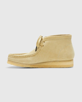 Wallabee Boot in Maple Suede