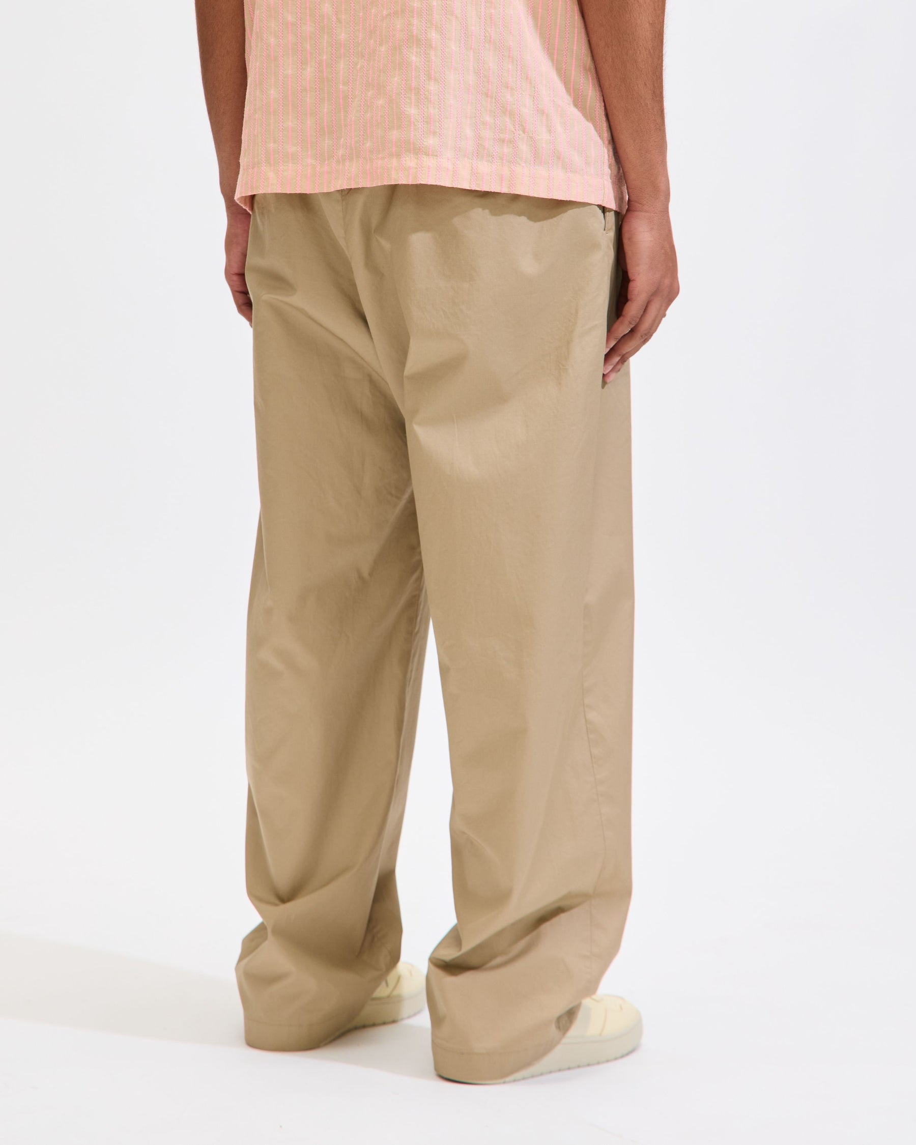 Officer Pant in Khaki Highcount Twill
