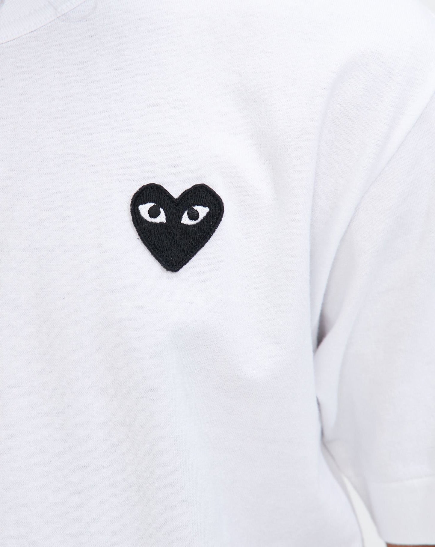 Black Heart T-Shirt in White