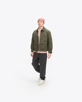 G8 Jacket in Olive Heavyweight Cotton Ripstop