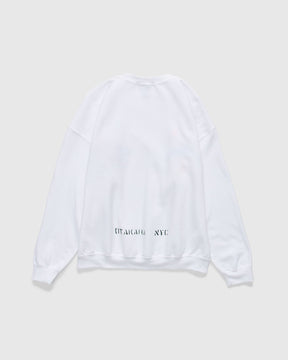 Suka Tora / Mt. Fuji Sweatshirt in White