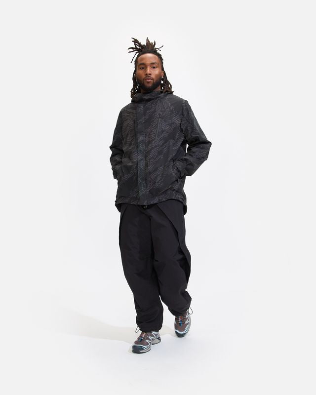 5035 Reflective Camo Asym Parka in Subdued Night