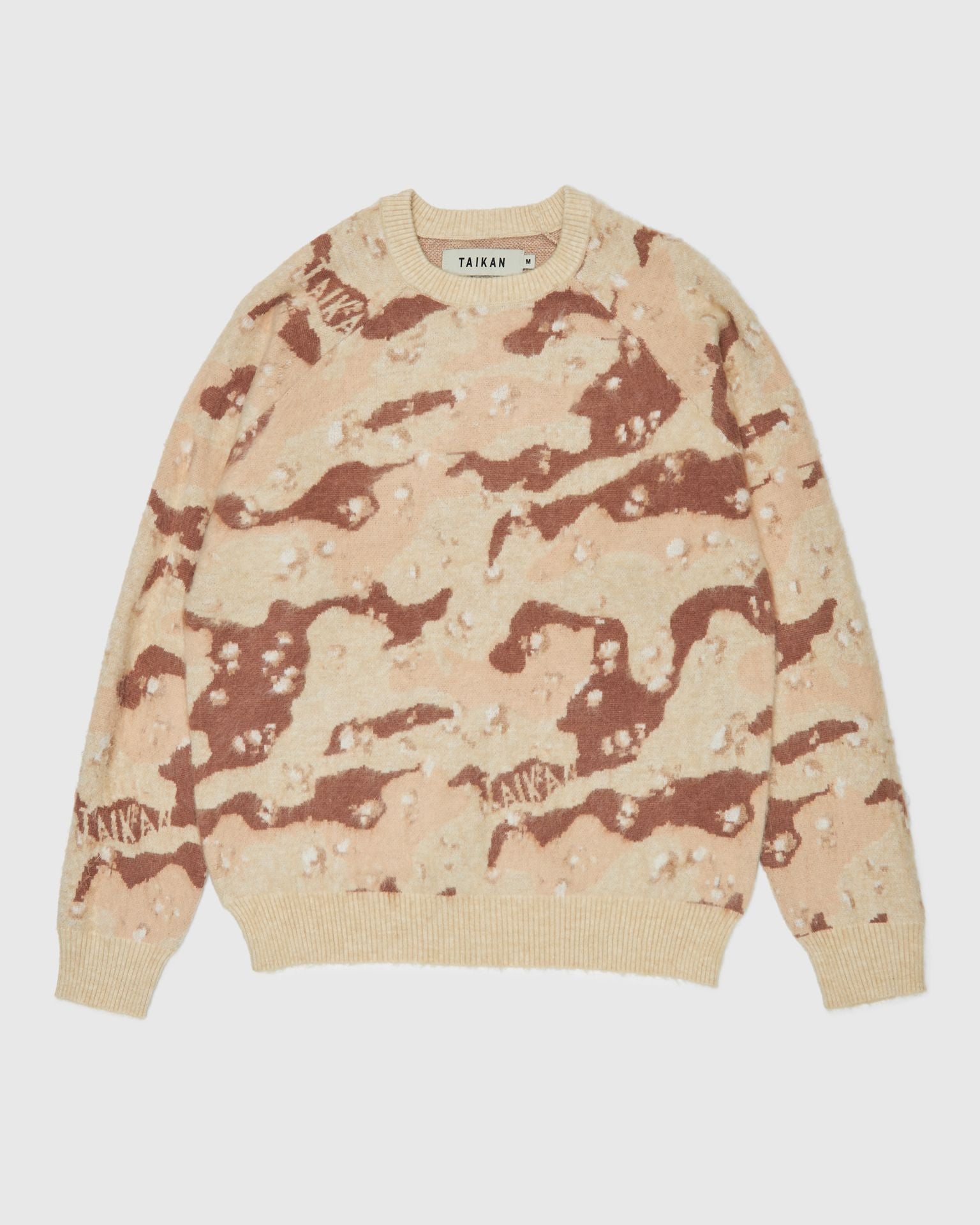 Custom Sweater in Desert Camo