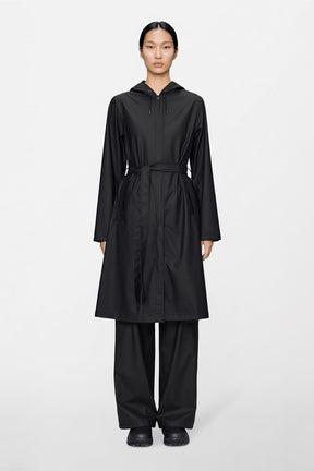 A-Line Longer W Jacket in Black