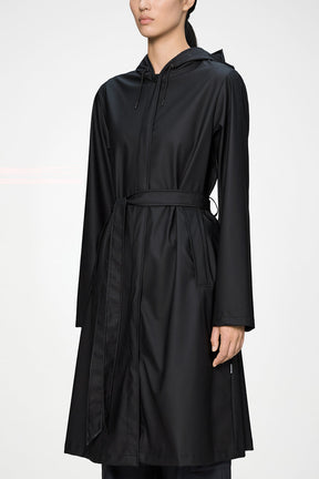 A-Line Longer W Jacket in Black