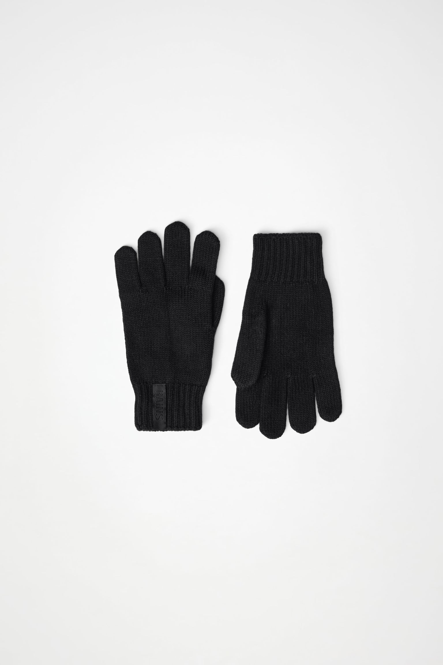 Knit Gloves in Black