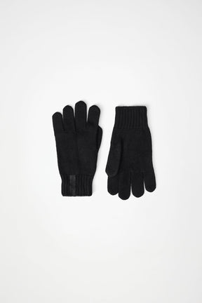 Knit Gloves in Black