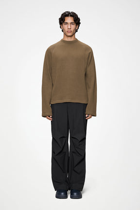 Waffle Long Sleeve T-Shirt in Splinter