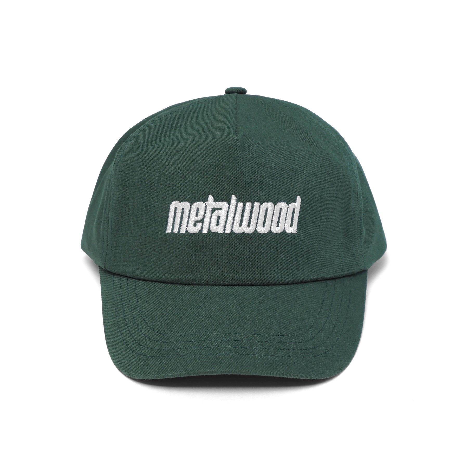 Metal Logo 5-Panel Hat in Spruce