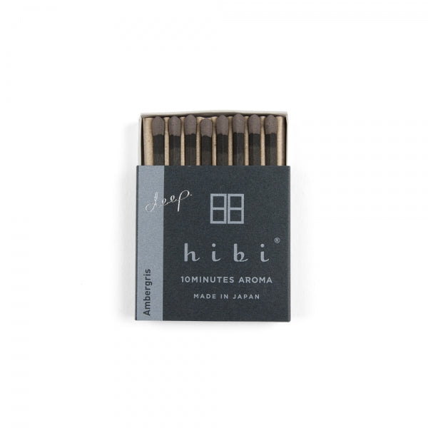 Hibi Incense Matches - Ambergris