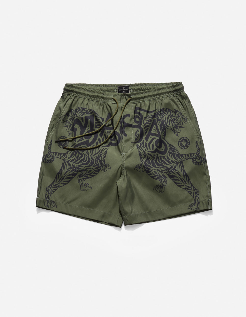 1020 Muy Thai Swim Shorts in Olive