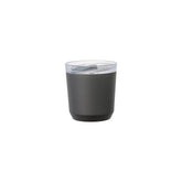 To Go Tumbler 240ml with Plug in Black