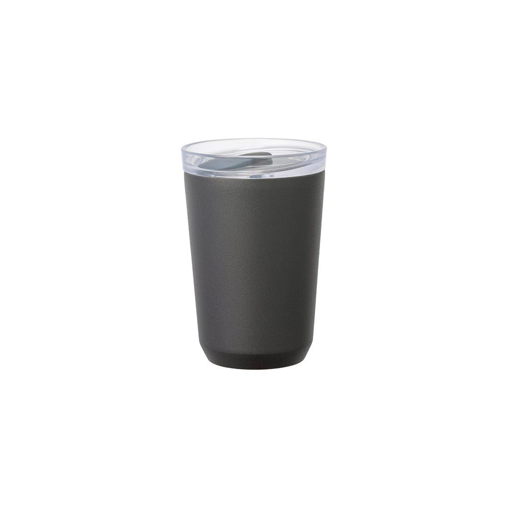To Go Tumbler 360ml with Plug in Black