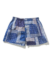Bandana / Solid Boxers 2 Pack in Blue