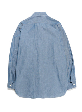 Work Shirt - Lt. Blue Cotton Chambray