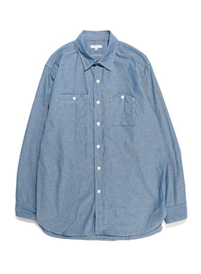 Work Shirt - Lt. Blue Cotton Chambray