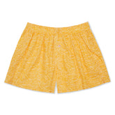 Organic Cotton Japanese Waves Boxer Shorts in Yellow