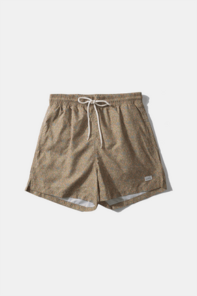 Paisley Pocket Short in Plain Olive