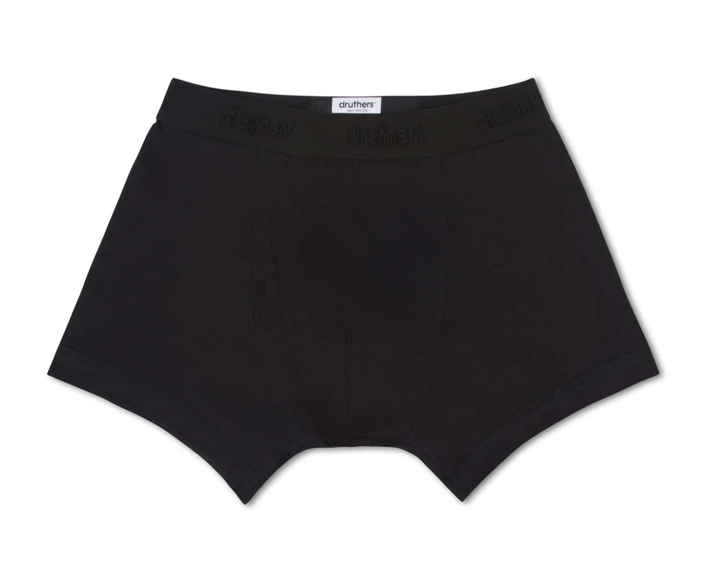 Organic Cotton Boxer Briefs in Black