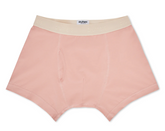Organic Cotton Boxer Briefs in Dusty Pink