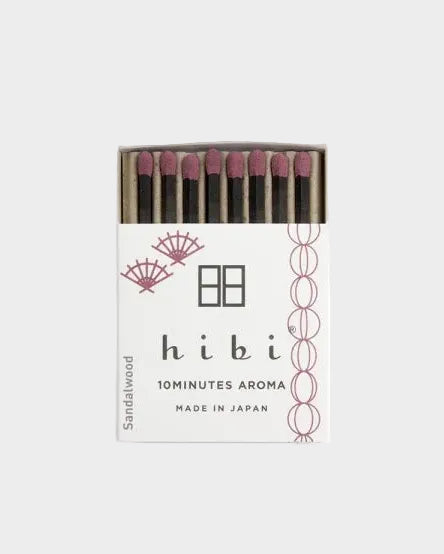 Hibi Incense Matches - Sandalwood
