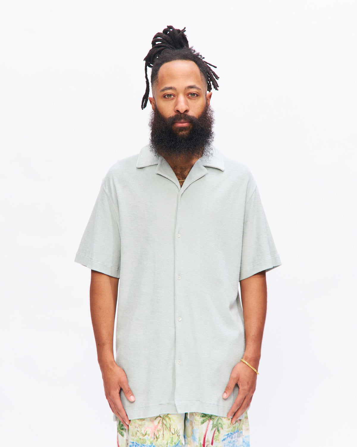 Terry Shirt in Plain Sage