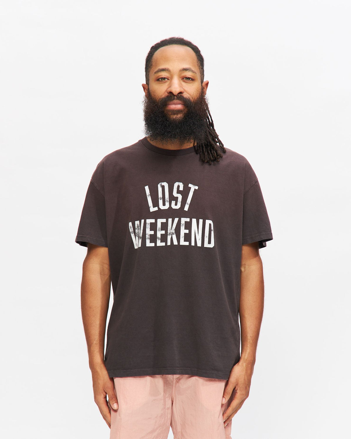 Lost Weekend Tee in Black