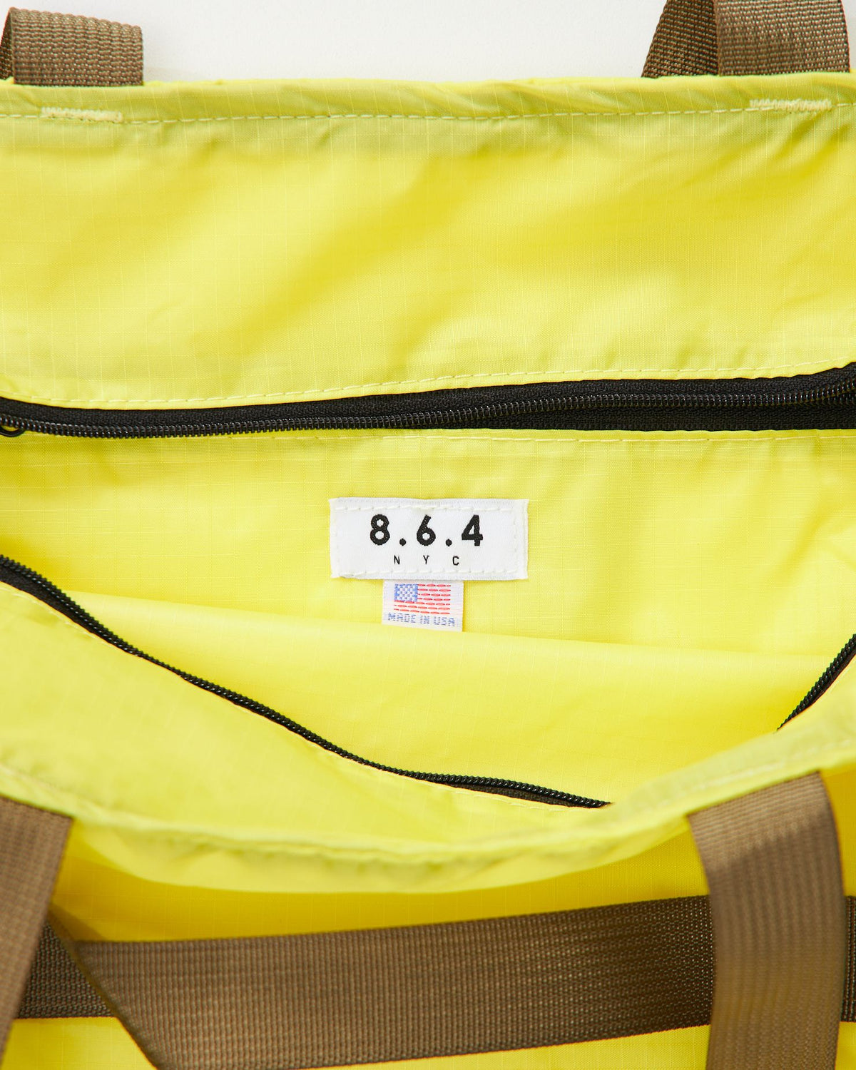 Nylon 2 Way Bag in Yellow/Coyote