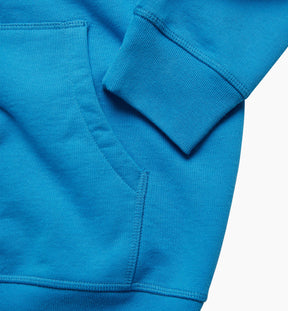 Anxious Dog Hooded Sweatshirt in Greek Blue