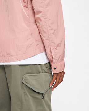 Chrome-R Overshirt in Pale Mauve