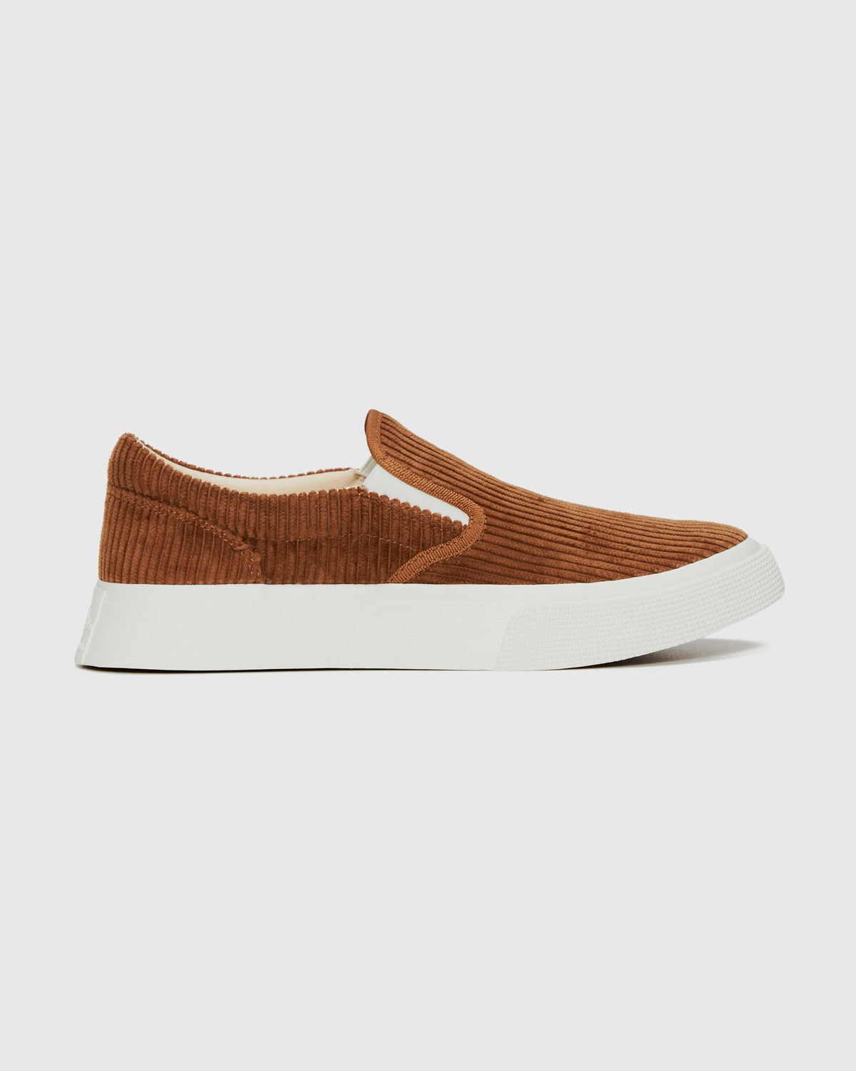 Slip On Cord in Camel