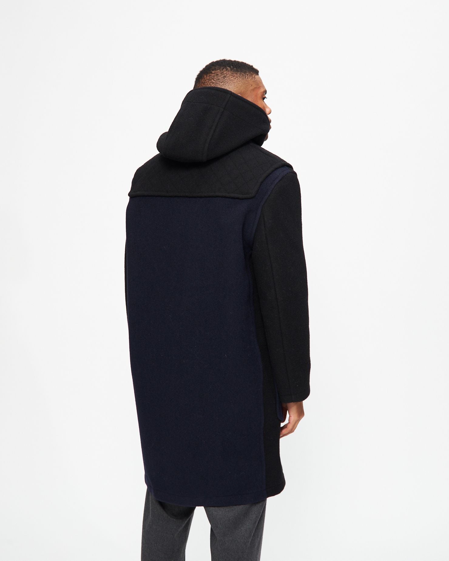 Gloverall for 3sixteen Two-Tone Monty Duffle Coat