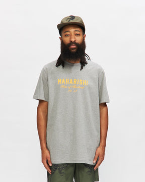 1029 Temple Naga Organic T-Shirt in Grey Marl