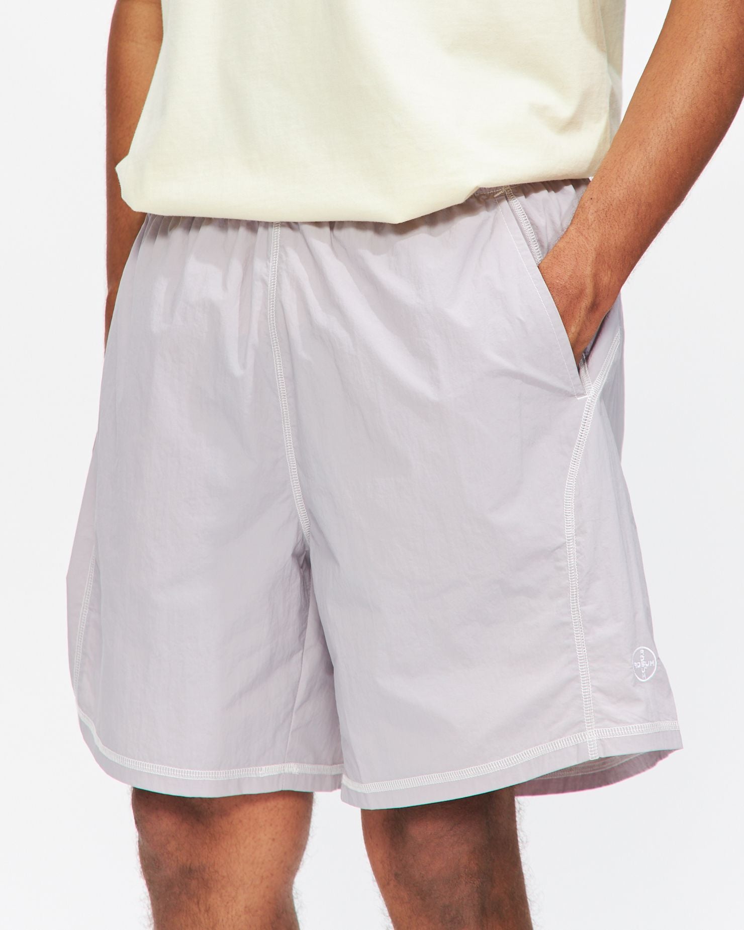 Seam Short in Lilac