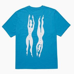 Under Water T-Shirt in Greek Blue