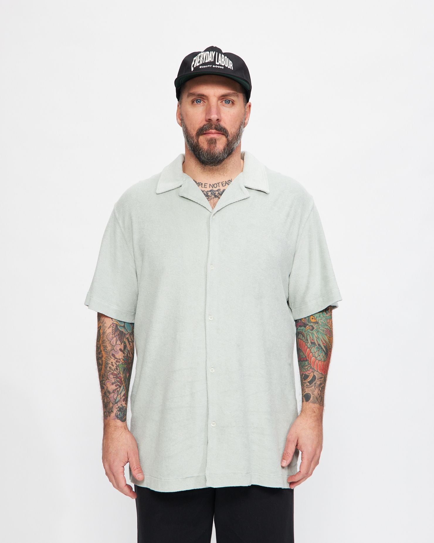 Terry Shirt in Plain Sage