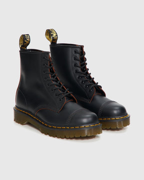 1460 Bex Toe Cap Boots in Black Quilon