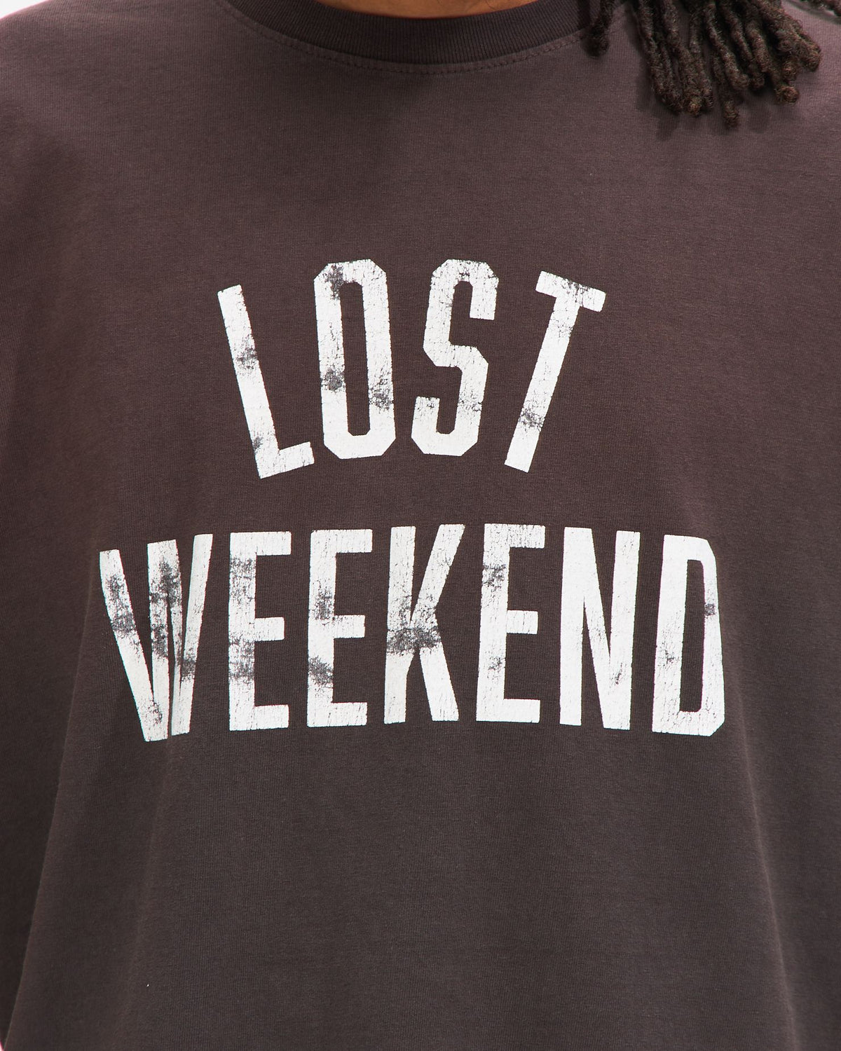 Lost Weekend Tee in Black