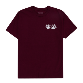 Puppies T-Shirt in Burgundy