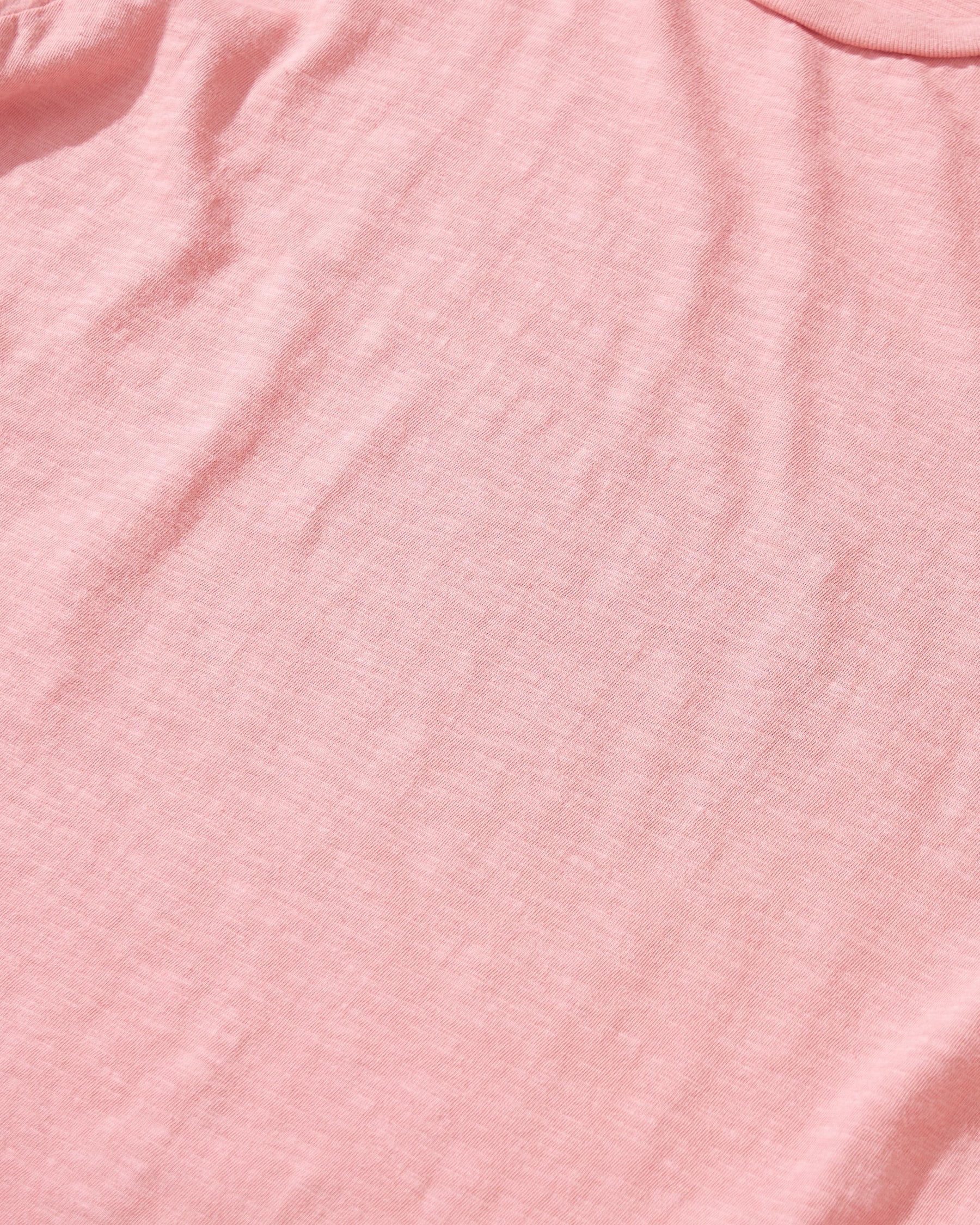 Rolled Tee - Peach